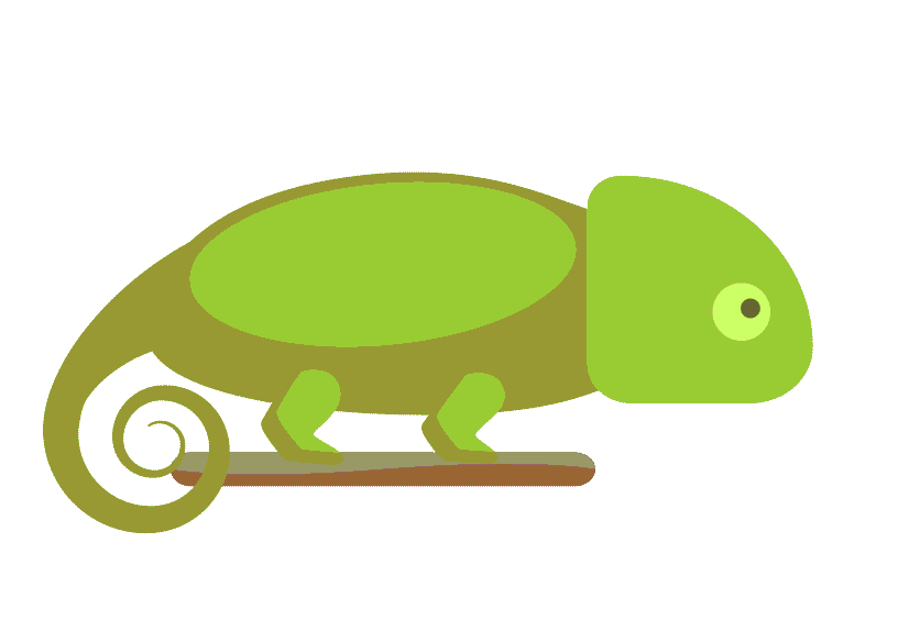 brooklyn science spot animated lizard
