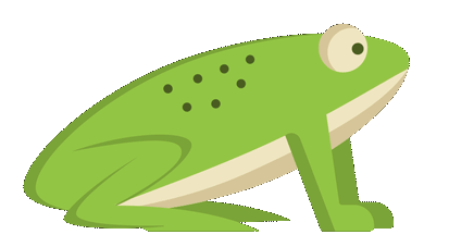 brooklyn science spot animated frog