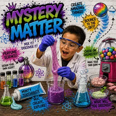 Preschool students learning chemistry through fun hands-on science exploration