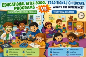 Educational After-School Programs vs. Childcare in Brooklyn